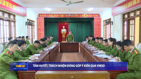 T&acirc;m huyết, tr&aacute;ch nhiệm đ&oacute;ng g&oacute;p &yacute; kiến qua VNEID