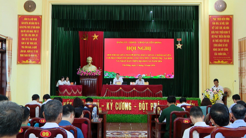 Đối thoại giữa người đứng đầu cấp ủy, ch&iacute;nh quyền với MTTQ, c&aacute;c tổ chức ch&iacute;nh trị - x&atilde; hội v&agrave; nh&acirc;n d&acirc;n