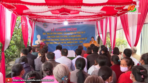 X&acirc;y dựng "M&aacute;i ấm t&igrave;nh thương" cho phụ nữ ngh&egrave;o ở huyện Y&ecirc;n M&ocirc;