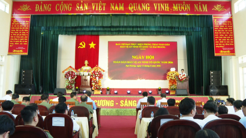 X&atilde; Đại Ho&agrave;ng tổ chức Ng&agrave;y hội to&agrave;n d&acirc;n bảo vệ an ninh Tổ quốc năm 2026