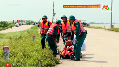 Y&ecirc;n Kh&aacute;nh diễn tập ph&ograve;ng chống thi&ecirc;n tai v&agrave; t&igrave;m kiếm cứu nạn năm 2022
