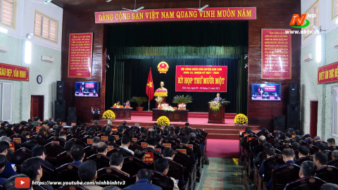 Kỳ họp thứ Mười Một HĐND huyện Kim Sơn kh&oacute;a XX