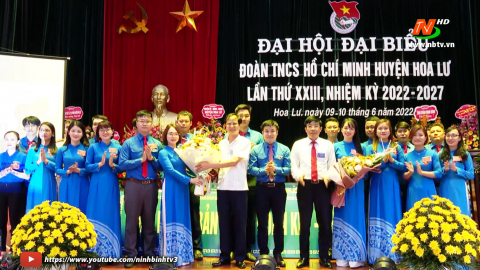 Đại hội đại biểu Đo&agrave;n TNCS Hồ Ch&iacute; Minh huyện Hoa Lư lần thứ XXIII, nhiệm kỳ 2022 &ndash; 2027