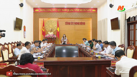 Hội nghị Ban Thường vụ Tỉnh uỷ ng&agrave;y 8/9/2022