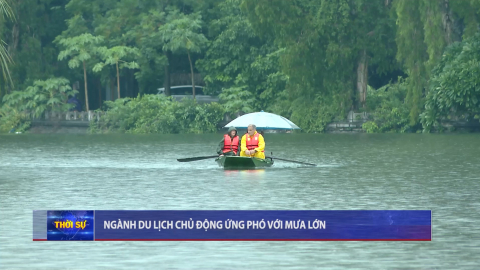 Ng&agrave;nh Du lịch chủ động ứng ph&oacute; với mưa lớn