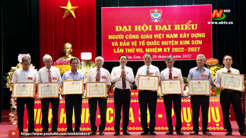 Đồng b&agrave;o c&ocirc;ng gi&aacute;o huyện Kim Sơn t&iacute;ch cực thi đua y&ecirc;u nước