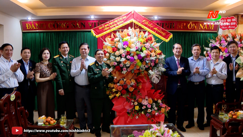 Đồng ch&iacute; Ph&oacute; B&iacute; thư Thường trực Tỉnh ủy thăm, ch&uacute;c mừng nh&acirc;n kỷ niệm 35 năm Ng&agrave;y th&agrave;nh lập Hội CCB Việt Nam