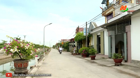 Kim Sơn tập trung x&acirc;y dựng khu d&acirc;n cư NTM kiểu mẫu