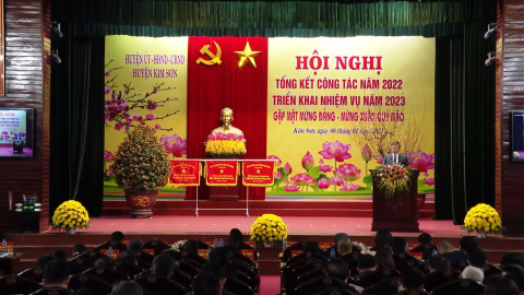 Huyện Kim Sơn triển khai nhiệm vụ năm 2023