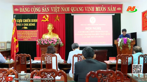 Hội Cựu chiến binh tỉnh đ&oacute;ng g&oacute;p v&agrave;o Dự thảo c&aacute;c văn kiện tr&igrave;nh Đại hội đại biểu to&agrave;n quốc lần thứ XIV của Đảng