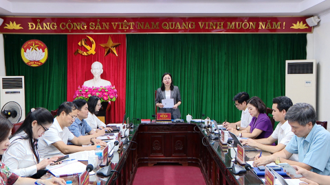 Giao ban Ban Thường trực Ủy ban MTTQ Việt Nam tỉnh