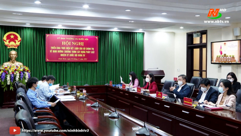 Triển khai thực hiện Kết luận của Bộ Ch&iacute;nh trị về định hướng chương tr&igrave;nh x&acirc;y dựng ph&aacute;p luật nhiệm kỳ Quốc hội kh&oacute;a XV