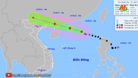 Tin b&atilde;o khẩn cấp - Cơn b&atilde;o số 3