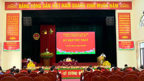 Kỳ họp thứ nhất, HĐND x&atilde; B&igrave;nh Sơn nhiệm kỳ 2026-2031
