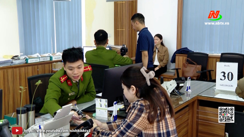 Tiếp nhận v&agrave; thực hiện nhiệm vụ mới ở c&ocirc;ng an cấp x&atilde;, huyện Kim Sơn