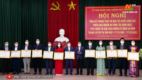 Th&agrave;nh phố Tam Điệp triển khai phong tr&agrave;o thi đua y&ecirc;u nước năm 2022