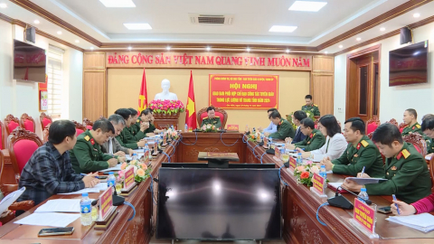 Phối hợp chỉ đạo thực hiện hiệu quả c&ocirc;ng t&aacute;c Tuy&ecirc;n gi&aacute;o trong lực lượng vũ trang địa phương năm 2024