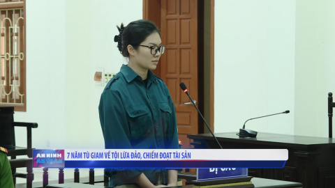 7 năm t&ugrave; giam về tội lừa đảo, chiếm đoạt t&agrave;i sản