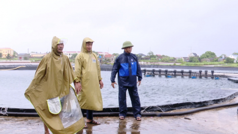 Kim Đ&ocirc;ng chủ động ứng ph&oacute; với b&atilde;o số 5