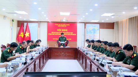 Triển khai kế hoạch thu thập th&ocirc;ng tin tại Bộ Chỉ huy Qu&acirc;n sự tỉnh