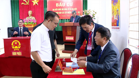 Cuộc bầu cử ĐBQH v&agrave; Đại biểu HĐND c&aacute;c cấp tại Ninh B&igrave;nh diễn ra an to&agrave;n, đ&uacute;ng luật