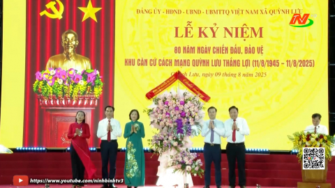 Lễ Kỷ niệm 80 năm chiến đấu, bảo vệ Khu căn cứ c&aacute;ch mạng Quỳnh Lưu thắng lợi (11/8/1945-11/8/2025)