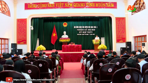 Kỳ họp thứ 9 HĐND huyện Nho Quan kh&oacute;a X