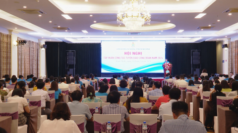Tập huấn c&ocirc;ng t&aacute;c Tuy&ecirc;n gi&aacute;o C&ocirc;ng đo&agrave;n