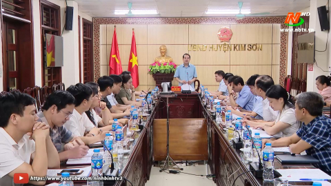 Thường trực HĐND tỉnh kiểm tra việc thực hiện Nghị quyết 43 tại huyện Kim Sơn