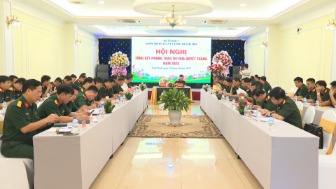 Hội nghị tổng kết phong tr&agrave;o thi đua Quyết thắng năm 2025