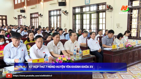 Kỳ họp thứ 7 HĐND huyện Y&ecirc;n Kh&aacute;nh kh&oacute;a XV