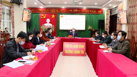 Tổng kết c&ocirc;ng t&aacute;c Trường ch&iacute;nh trị năm 2021