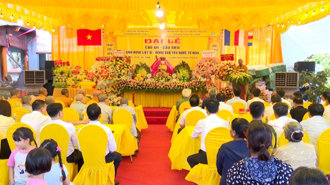 Lễ cầu si&ecirc;u tri &acirc;n c&aacute;c anh h&ugrave;ng liệt sỹ