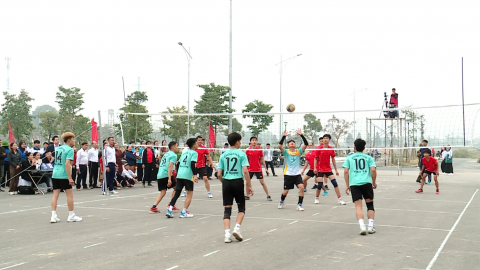  Ph&aacute;t triển phong tr&agrave;o TDTT quần ch&uacute;ng th&ocirc;ng qua Đại hội thể thao cấp cơ sở