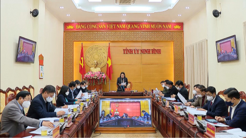 Ban thường vụ Tỉnh ủy cho &yacute; kiến v&agrave;o một số nội dung quan trọng