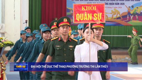 Đại hội Thể dục thể thao phường Trường Thi lần thứ I