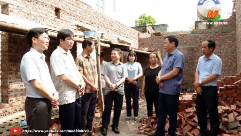 Thường trực HĐND tỉnh kiểm tra việc thực hiện Nghị quyết số 43 tại huyện Nho Quan