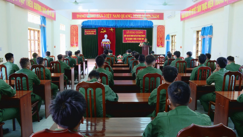 Khai giảng lớp đào tạo sĩ quan dự bị binh chủng hợp thành