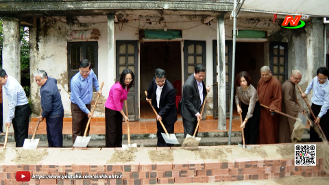 Khởi c&ocirc;ng x&acirc;y dựng nh&agrave; Đại đo&agrave;n kết
