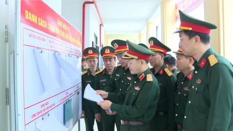 Bộ tư lệnh Qu&acirc;n khu 3 kiểm tra c&ocirc;ng t&aacute;c kh&aacute;m tuyển nghĩa vụ qu&acirc;n sự năm 2026