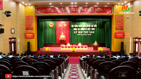 Kỳ họp thứ 5, HĐND huyện Gia Viễn kh&oacute;a XX