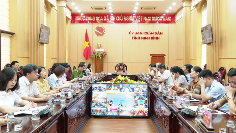 Hội nghị trực tuyến to&agrave;n quốc về bảo vệ Trẻ em