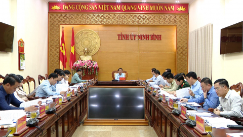 Hội nghị Ban Thường vụ Tỉnh ủy - 27/10/2025