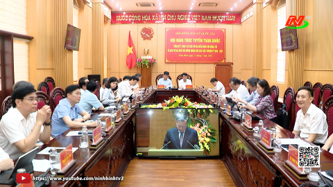  Hội nghị trực tuyến to&agrave;n quốc tổng kết c&ocirc;ng t&aacute;c bầu cử