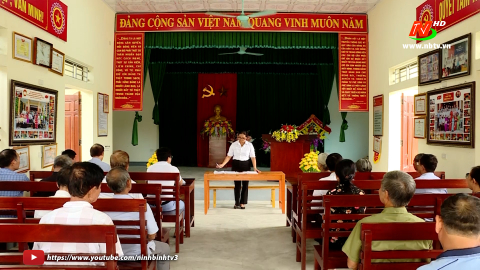 Nho Quan - Dấu ấn c&ocirc;ng t&aacute;c ph&aacute;t triển đảng vi&ecirc;n nửa nhiệm kỳ Đại hội