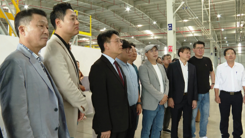 Đo&agrave;n đại biểu Hội đồng tỉnh Gyeonggi (H&agrave;n Quốc) thăm, l&agrave;m việc tại doanh nghiệp