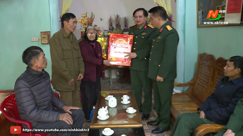 Bộ CHQS tỉnh kiểm tra c&ocirc;ng t&aacute;c sẵn s&agrave;ng chiến đấu dịp Tết Nguy&ecirc;n đ&aacute;n Gi&aacute;p Th&igrave;n