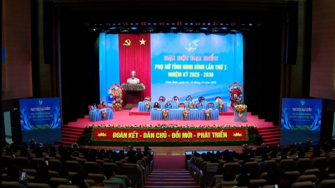 Phi&ecirc;n thứ nhất Đại hội đại biểu Phụ nữ tỉnh Ninh B&igrave;nh lần thứ I, nhiệm kỳ 2025-2030