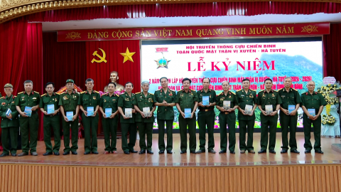 Hội Truyền thống Cựu chiến binh mặt trận Vị Xuy&ecirc;n - H&agrave; Tuy&ecirc;n kỷ niệm 2 năm th&agrave;nh lập