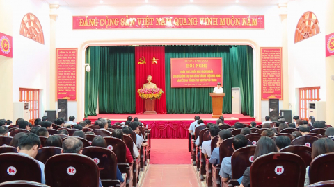 Nho Quan qu&aacute;n triệt, triển khai c&aacute;c văn bản mới của Trung ương